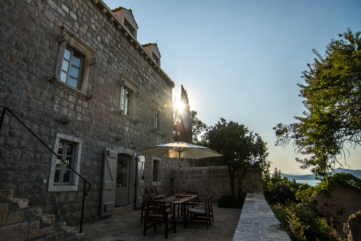 Front Terrace Sunset